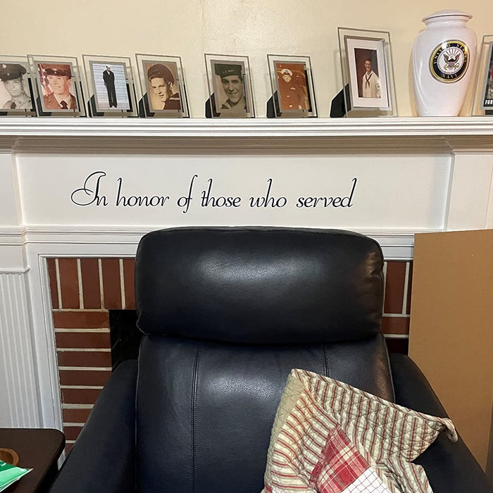 Displaying The Precious Memories