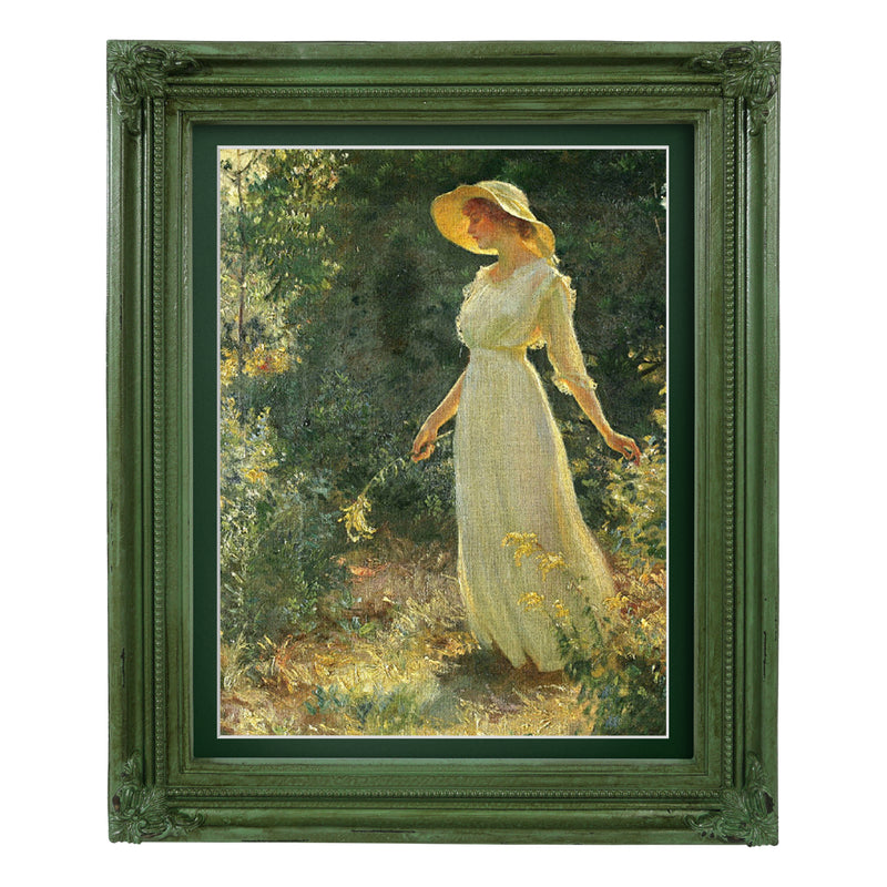 Vintage Picture Frames 8.5x11 Matted to 8x10 Image, Wall and Tabletop Picture Frames