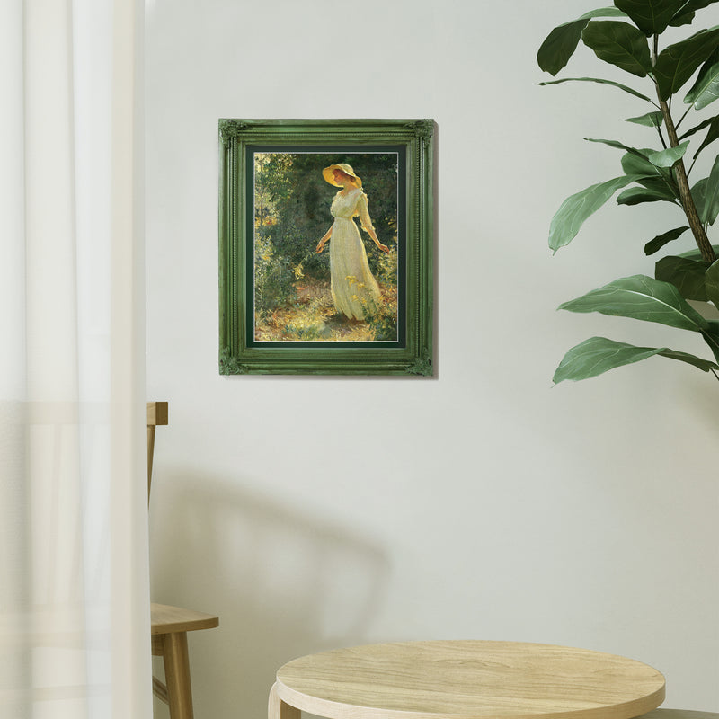 Vintage Picture Frames 8.5x11 Matted to 8x10 Image, Wall and Tabletop Picture Frames