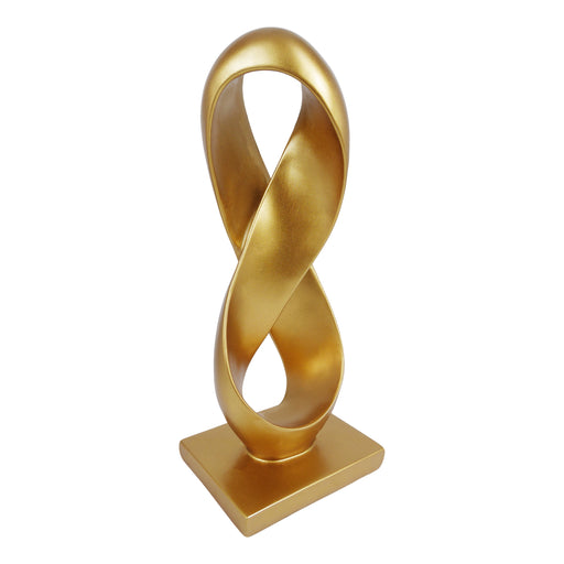 Abstract Sculpture Gold Home Decor