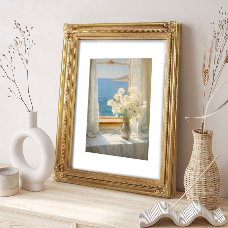 11x14 Picture Frame with Mat for 8 x 10 Image, Vintage Picture Frames for Wall and Tabletop