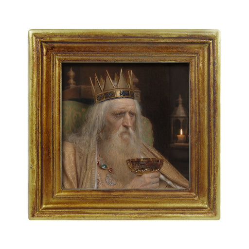 Gold Picture Frame 4x4 for Wall and Tabletop