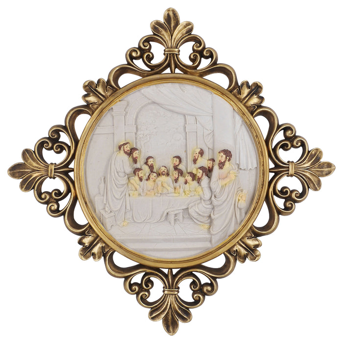 The Last Supper Picture for Dinning Room Kitchen Wall Decor, 17 Inches Tall Wall Art Sculpture
