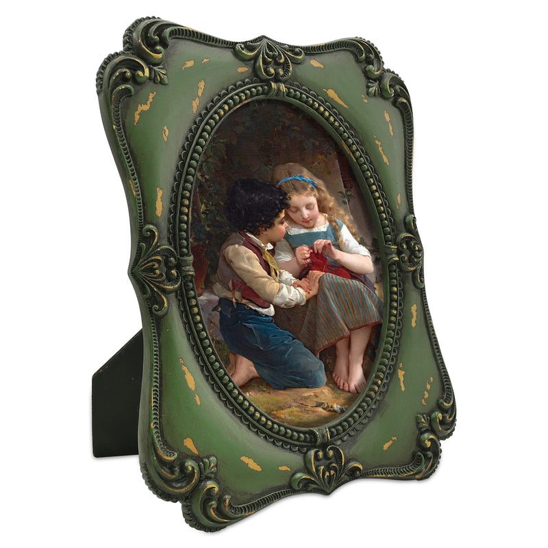 Victorian Picture Frames for Oval Photo, Wall & Tabletop Decor