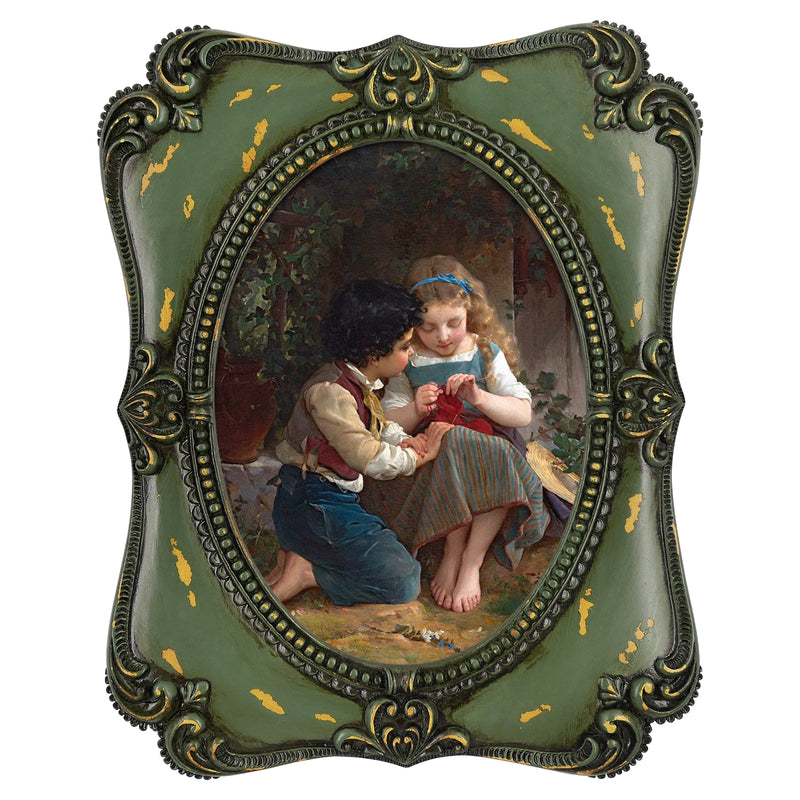 Victorian Picture Frames for Oval Photo, Wall & Tabletop Decor