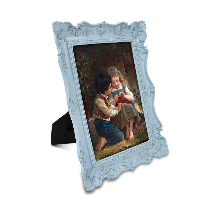 Victorian Picture Frames 4x6/ 5x7, Vintage Picture Frames for Wall and Tabletop