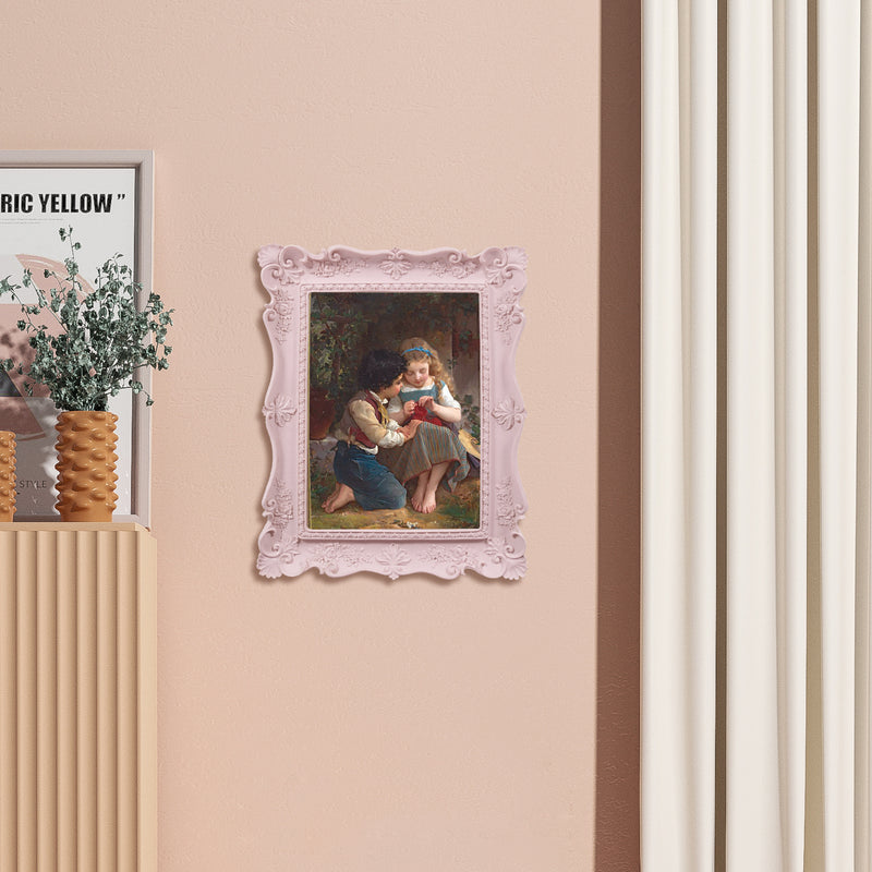 Victorian Picture Frames 4x6/ 5x7, Vintage Picture Frames for Wall and Tabletop