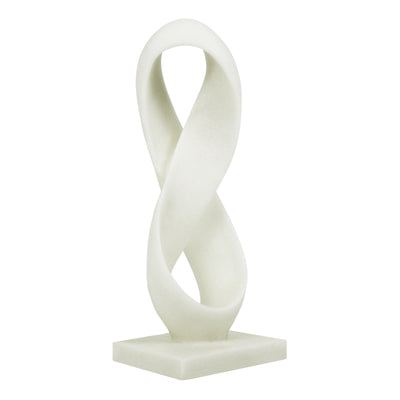 Beige, Black, Gold & more — Modern Abstract Infinity Loop Statue