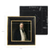 Black with Gold Acccents 4x4 Picture Frame Gothic Decor