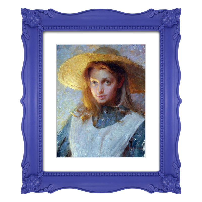 Vintage-Inspired Picture Frame 11x14 with White Mat for 8x10, Gallery Wall and Tabletop Poster Frame