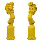 Yellow, White, Green & more — Modern Classical Lady Bust Statue
