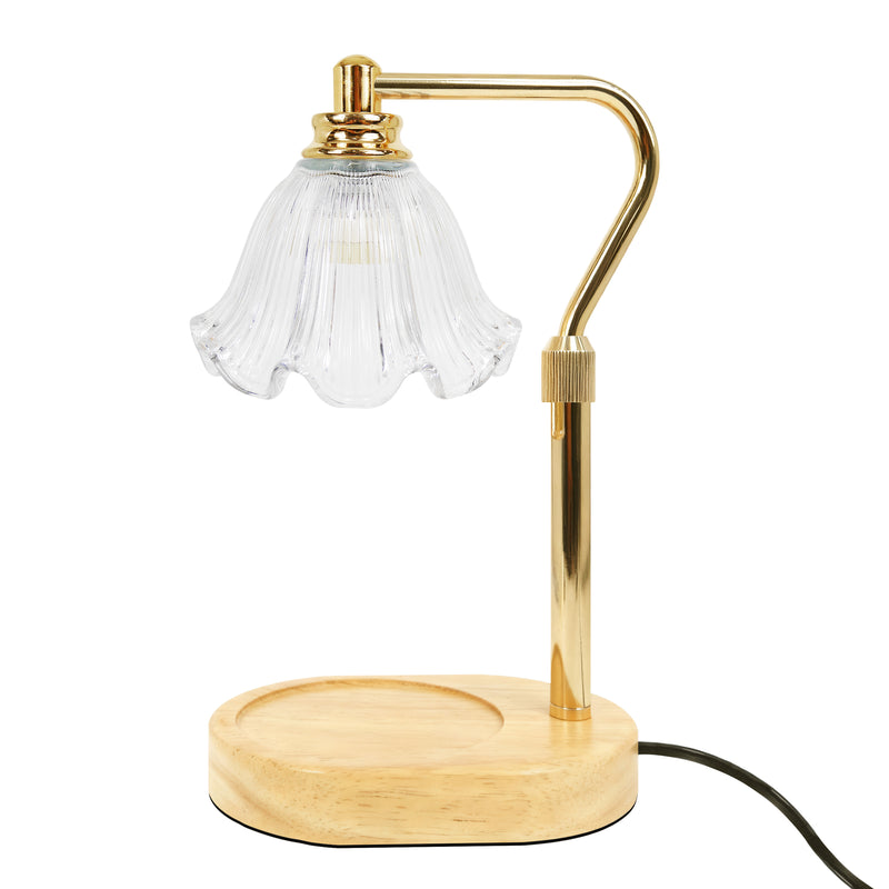 Candle Warmer Lamp with Dimmable Light, Flameless Candle Melter for Home and Office Décor, Gift for Candle Lovers, Includes 2 Bulbs