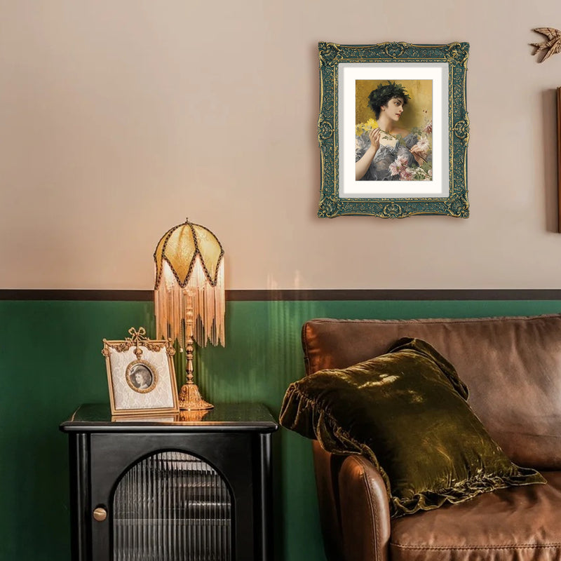 Vintage 8x10 Frame w/ Mat for 5x7 Picture Classic Design