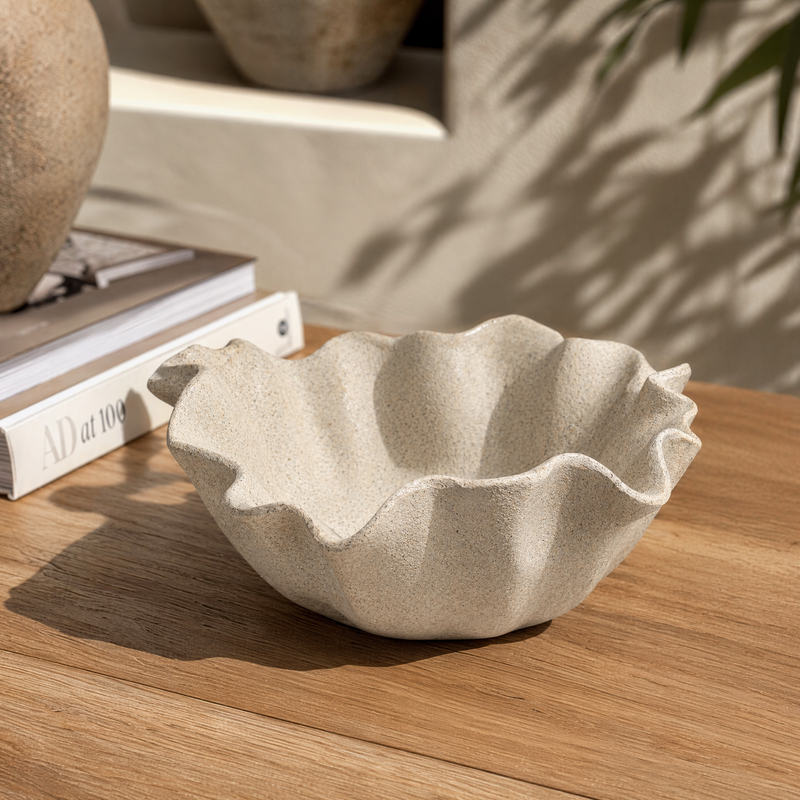Decorative Catchall Bowls, Living Room Coffee Table Decor Entryway Console Center Pieces, 12.5 x 5.5 inch