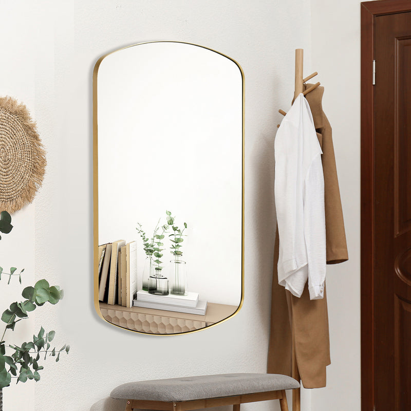 24x36 Mirror for Bathroom Vanity, Arch Mirrors for Living Room Entryway