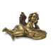 Gold cherub tealight candle holders, perfect for creating a balanced and harmonious display.