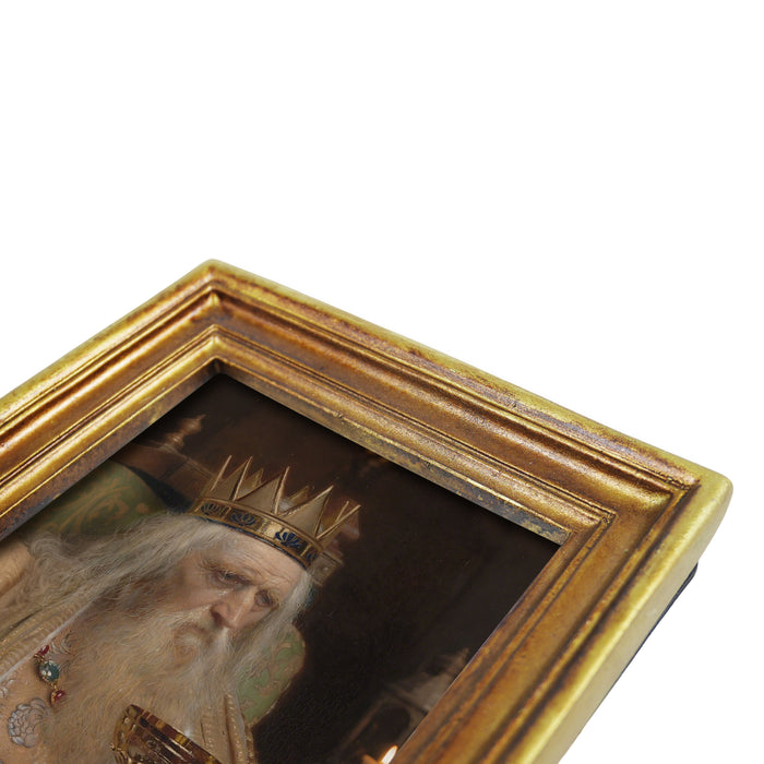 Hand Painted Gold Frames for Vintage Home Decor