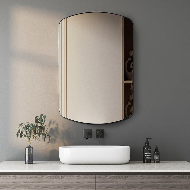 24x36 Mirror for Bathroom Vanity, Arch Mirrors for Living Room Entryway