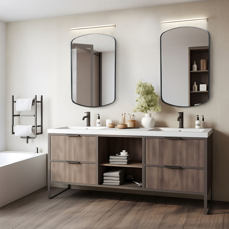 24x36 Mirror for Bathroom Vanity, Arch Mirrors for Living Room Entryway