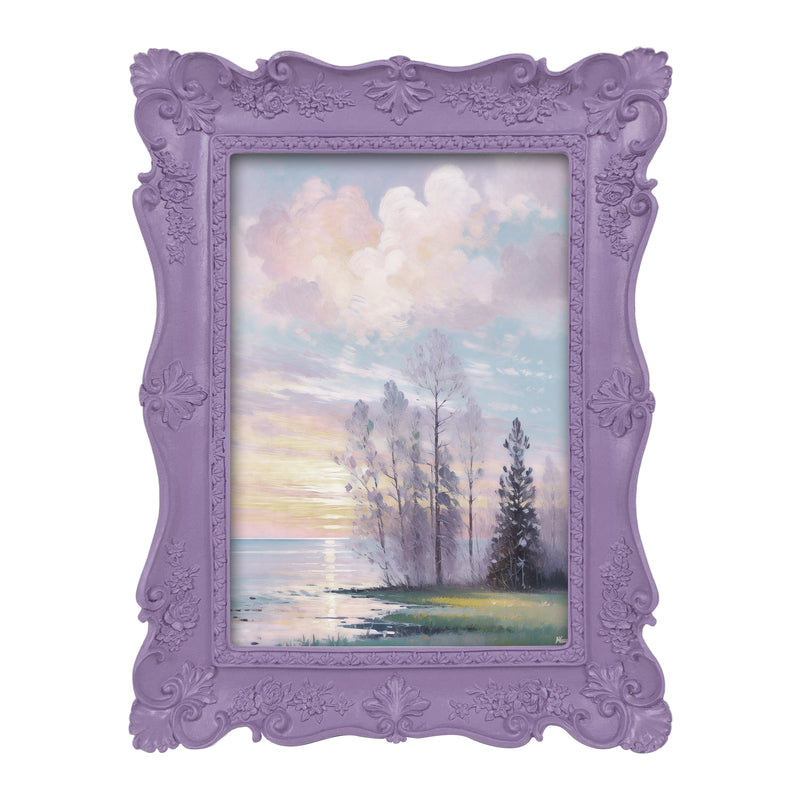 Victorian Picture Frames 4x6 / 5x7, Vintage Ornate Photo Frames for Wall and Tabletop, Antique Style Decor