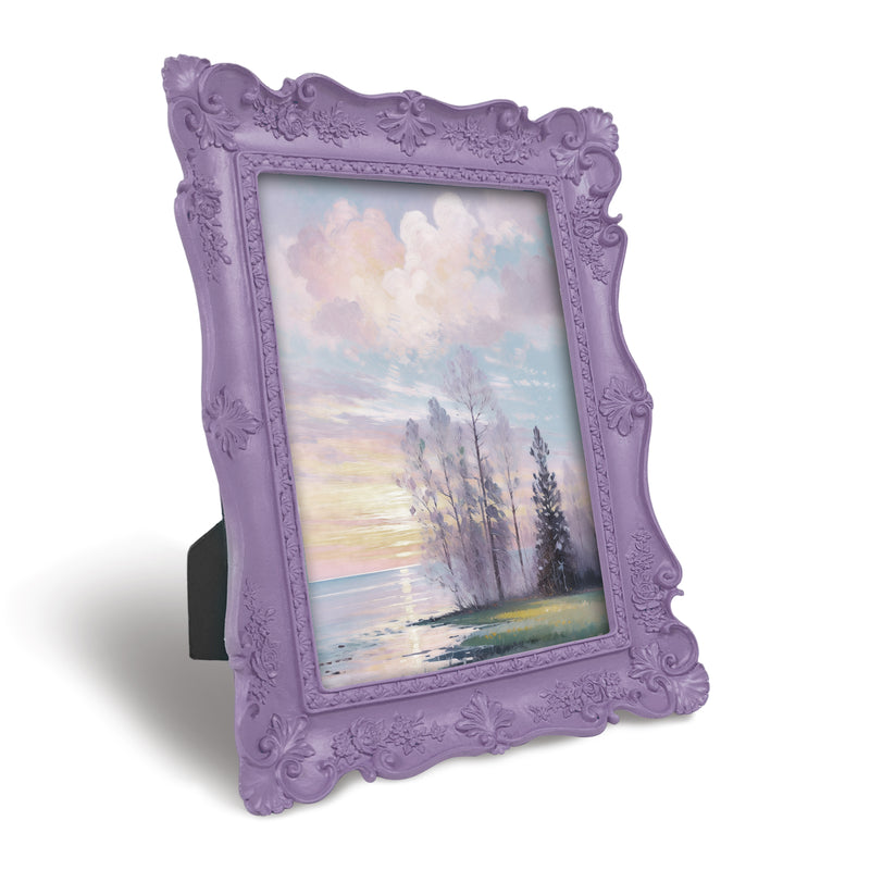 Victorian Picture Frames 4x6 / 5x7, Vintage Ornate Photo Frames for Wall and Tabletop, Antique Style Decor