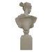 Stone Diana bust sculpture on a white background.