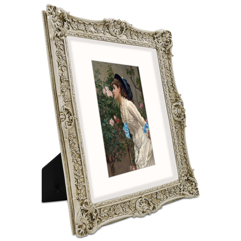 Vintage 8x10 Frame w/ Mat for 5x7 Picture Classic Design