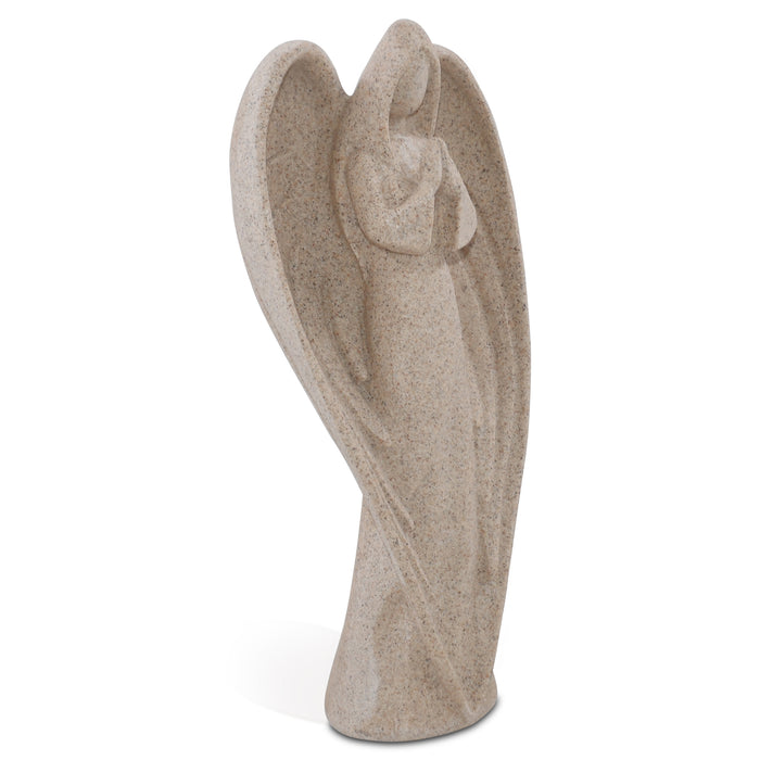 9'' Praying Angel Statuette Beige Angel Sculpture for Home & Garden Decor