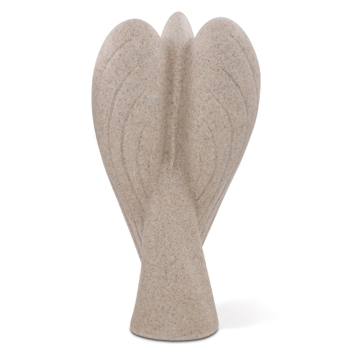 9'' Praying Angel Statuette Beige Angel Sculpture for Home & Garden Decor