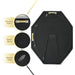 octagon shaped black picture frames gallary wall display