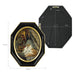 octagon shaped black picture frames gallary wall display