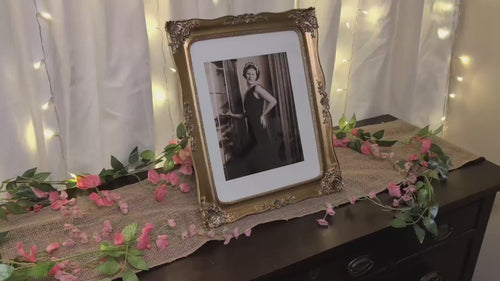 Vintage Picture Frame Gold Home Decor