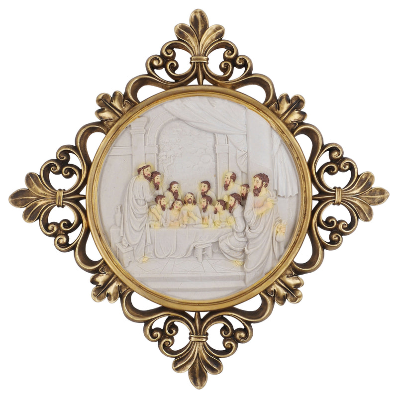 The Last Supper Picture for Dinning Room Kitchen Wall Decor, 17 Inches Tall Wall Art Sculpture