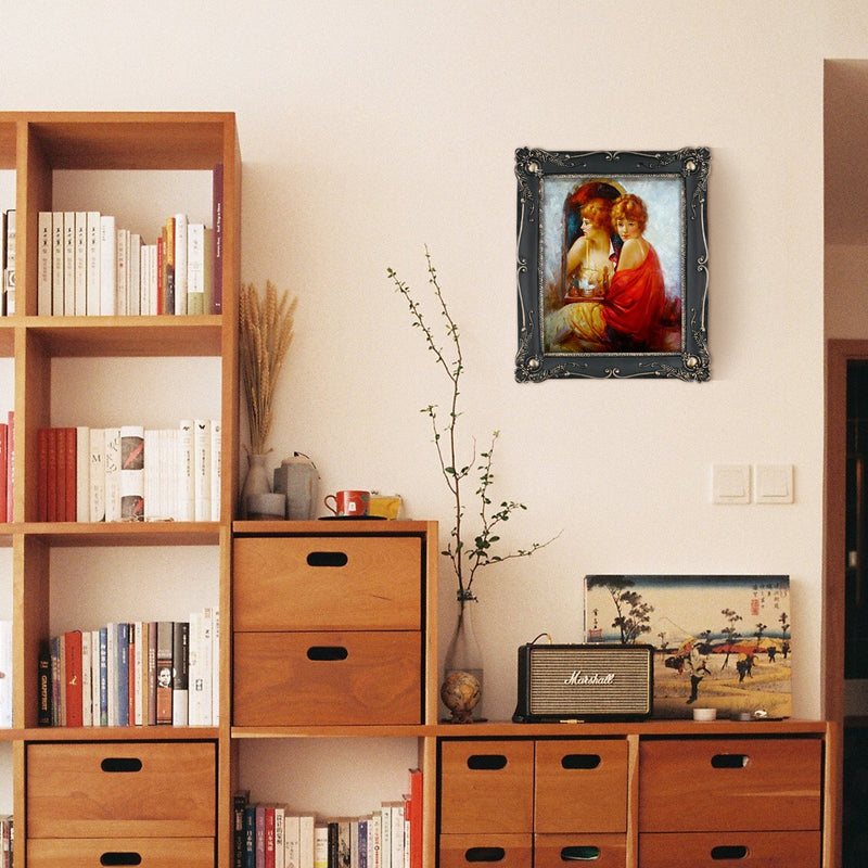 8x10 Picture Frame for Gallery Walls and Desk Display, Rustic Vintage-Style Picture Frame