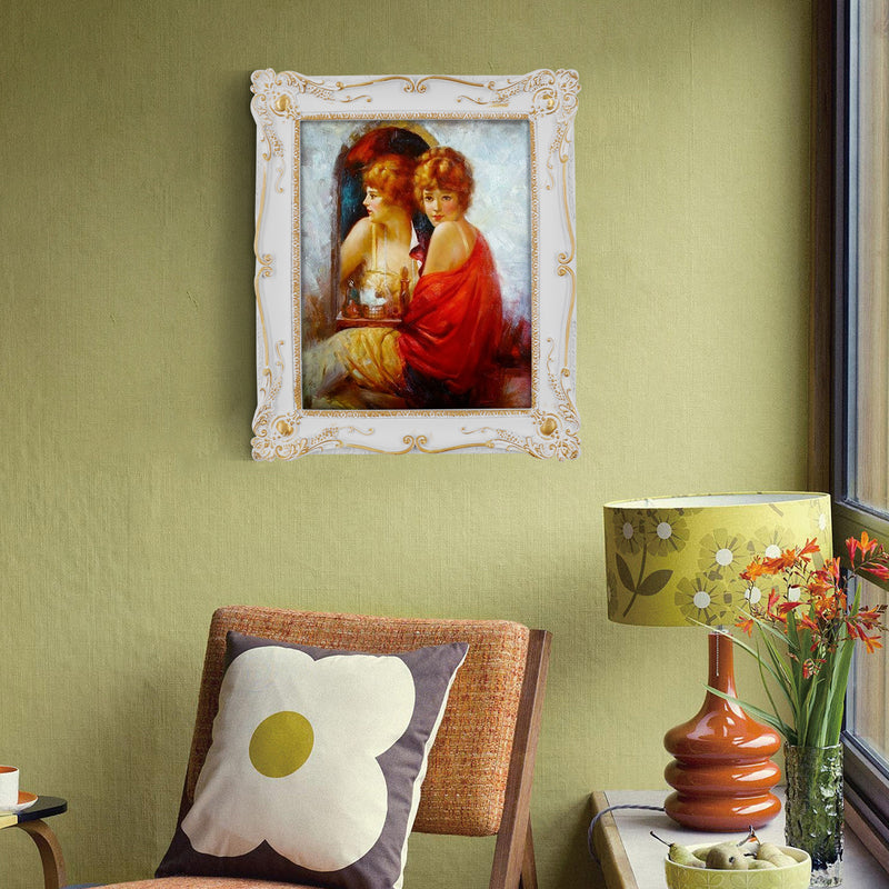 8x10 Picture Frame for Gallery Walls and Desk Display, Rustic Vintage-Style Picture Frame
