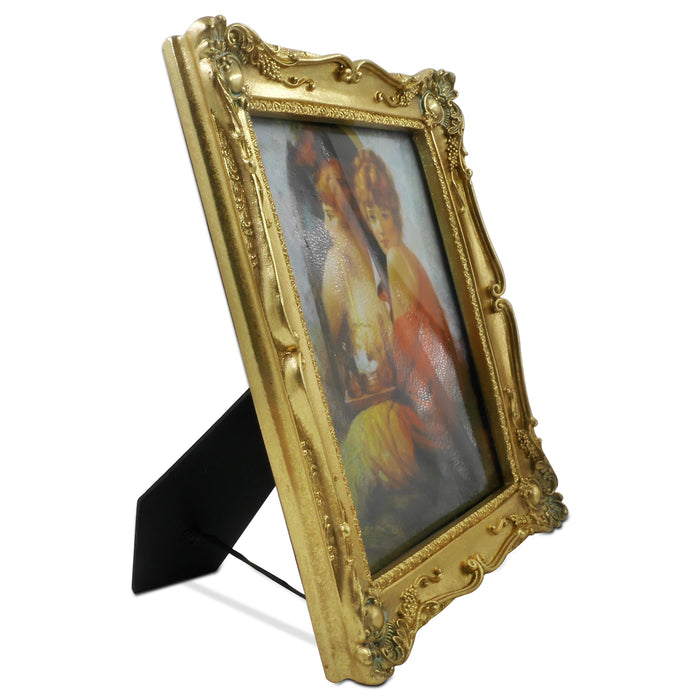 8x10 Picture Frame for Gallery Walls and Desk Display, Vintage Decor