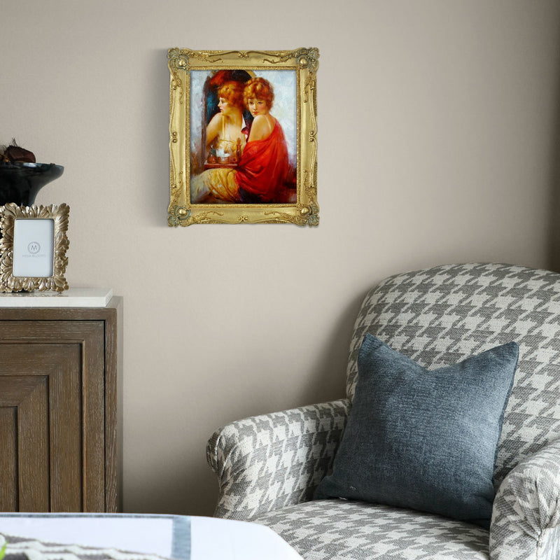8x10 Picture Frame for Gallery Walls and Desk Display, Rustic Vintage-Style Picture Frame