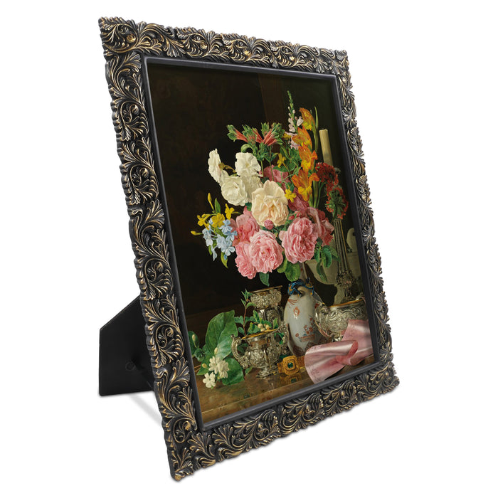 Vintage Picture Frames with Gold Highlighting for Wall and Tabletop