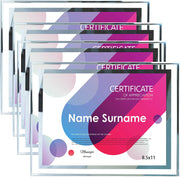 certificate frames 8.5 x 11 for home office display
