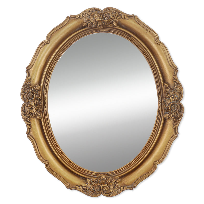 Gothic Mirrors for Wall and Tabletop, 10.5'' x 12.5'' Small Antique Mirror, Victorian Decor