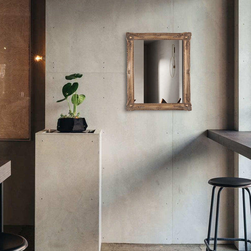 Vintage Mirror for Home Decor Baroque Style Framed Mirror