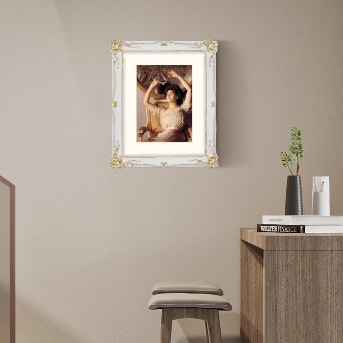 SIMON'S SHOP Pictrue Frames 11x14 Bronze Photo Frames 11x14  with Mat for 8x10, Wedding Gifts